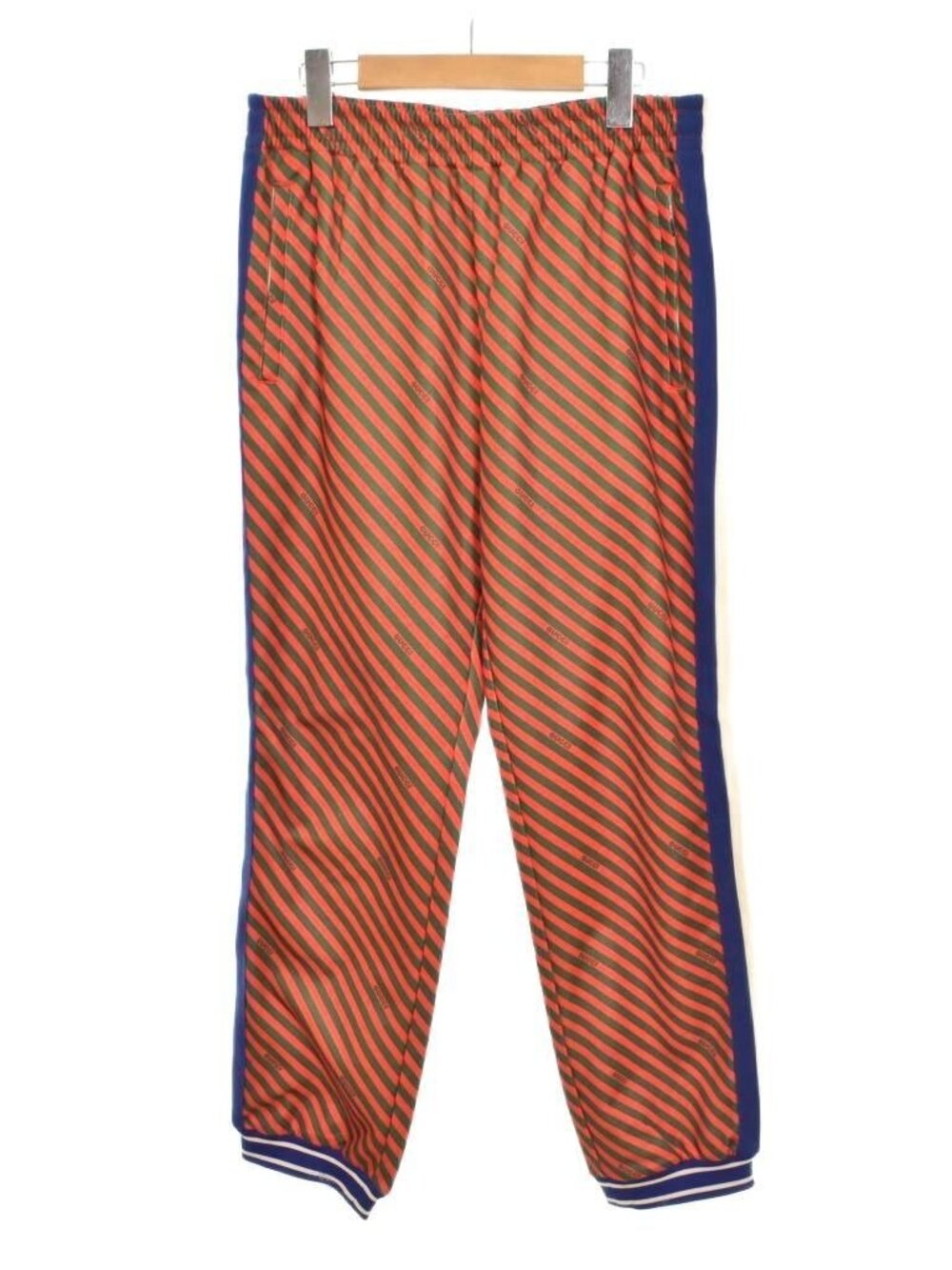 Gucci Striped Jogger Pants Track S Red